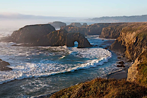 View of Mendocino