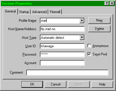 WS_FTP i aksjon